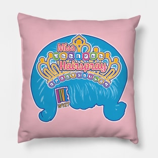 Miss Teenage Hairspray Pillow