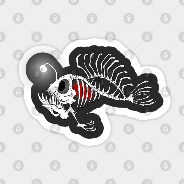 Angler Fish Sticker 