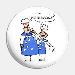 Burger Chef and Jeff - An American Fast Food Restaurant Pin