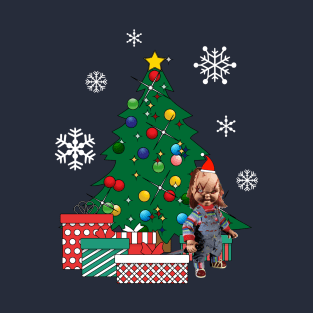 Chucky Around The Christmas Tree T-Shirt