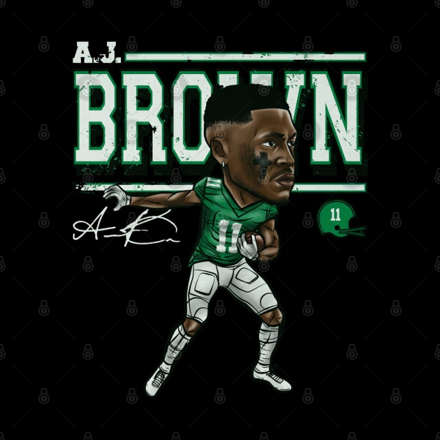 A.J. Brown Philadelphia Cartoon by Buya_Hamkac