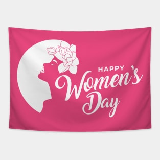 Happy Women's Day Tapestry