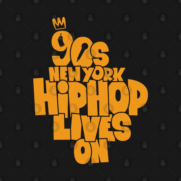 Throwback to the Golden Age of Hip Hop's Iconic '90s Era in New York by Boogosh