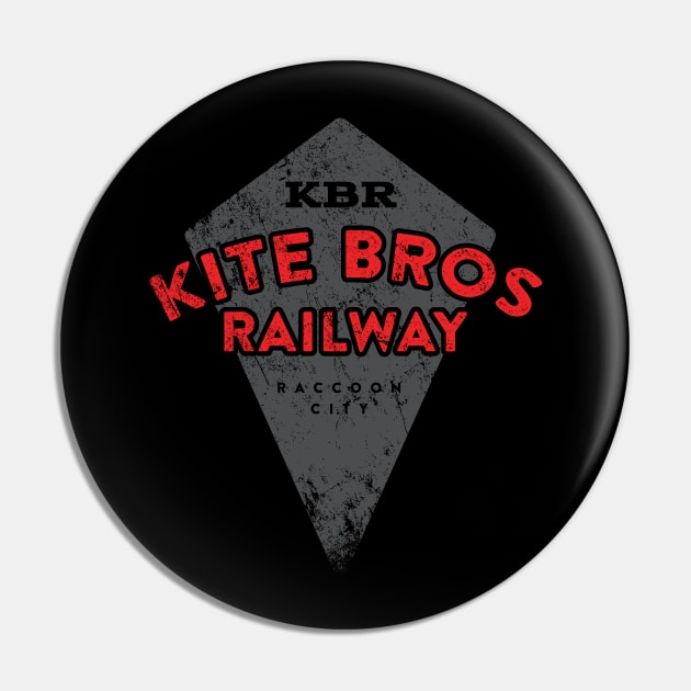 Kite Bros Railway Pin by MindsparkCreative