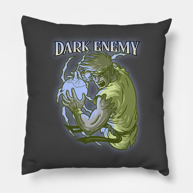 Dark Enemy Pillow by Hala-store1