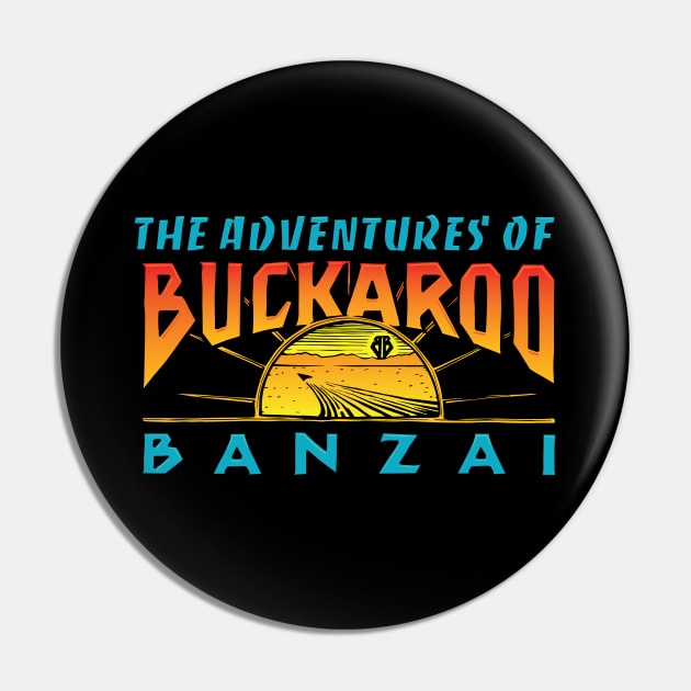 Buckaroo Banzai Pin by Baddest Shirt Co.