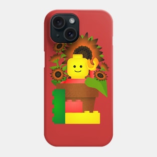 Sunflower Bricks Phone Case