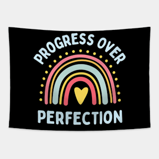 Progress Over Perfection Tapestry