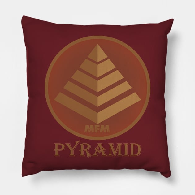 Pyramid03 Pillow by FilaliShop