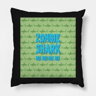 Zombie Shark Pillow