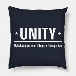 UNITY – Upholding National Integrity Through You: A Call for Equality and Justice Pillow