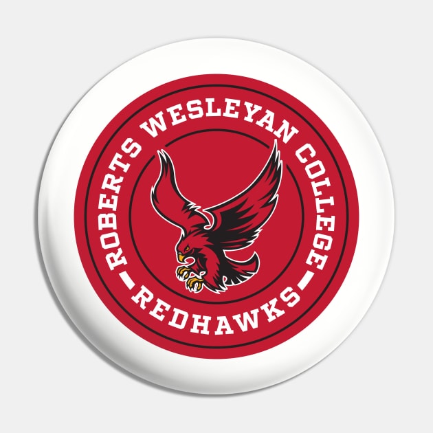 Roberts Wesleyan - Circle Pin by Josh Wuflestad