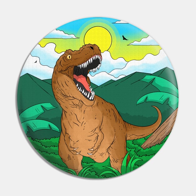 Jurrasic Era Pin by Artthree Studio