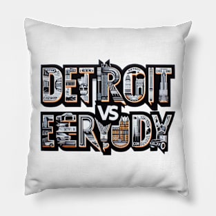 Detroit 2 Pillow