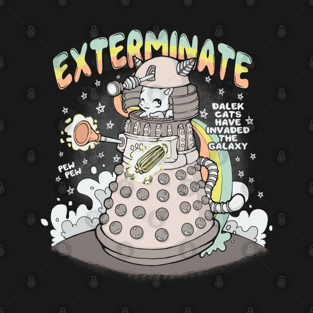 Disover DalekCat - Dalek - T-Shirt