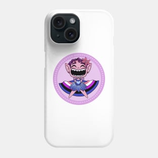 Genderfluid Pride Fairy Female Version Phone Case