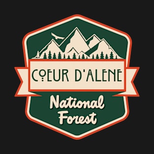 Couer d'Alene National Forest (C) T-Shirt