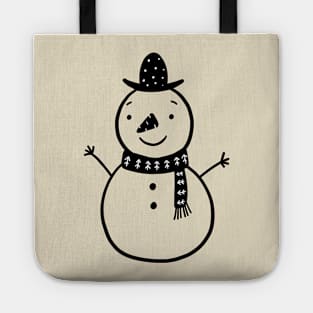 Snowman Tote