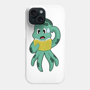 Octopus Nerd Book Phone Case