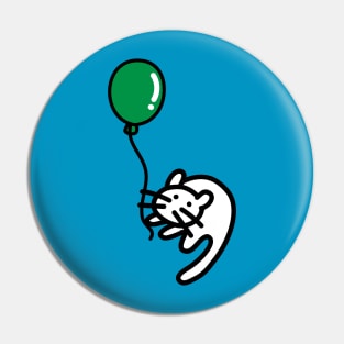 #GoGreen_CatHappy Pin