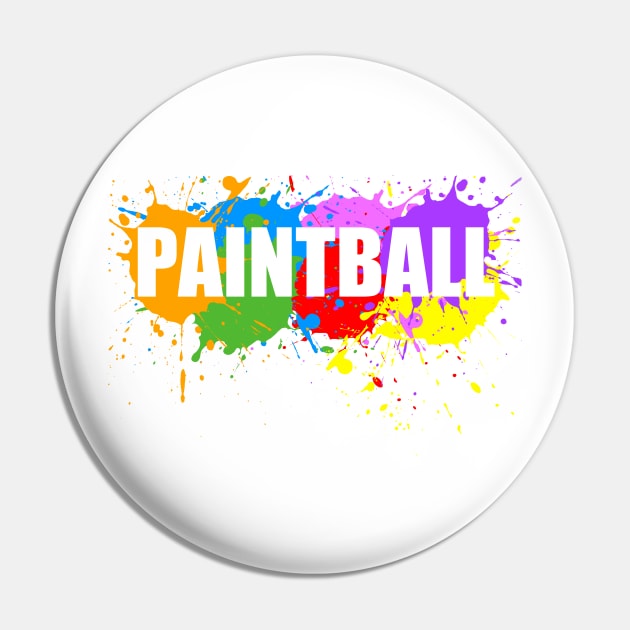 Paintball Splat Pin by idlei