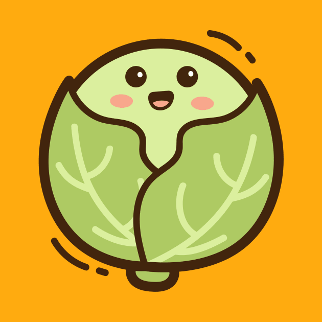 Kawaii Cabbage by yellowline