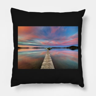 Woy Woy sunset Pillow