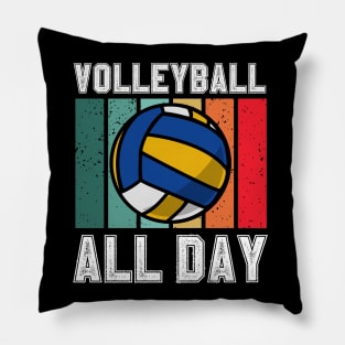 Volleyball All Day Pillow