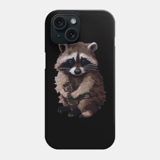 Knitted raccoon Phone Case