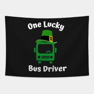 One Lucky Bus Driver Tapestry