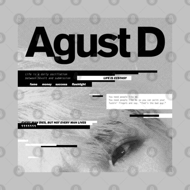 Agust D: Agust D Mixtape Cover by TheMochiLife