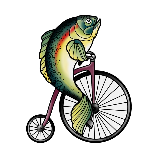 Fish without a bicycle by Amandahinrichs