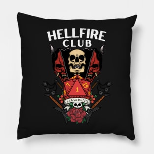 Hellfire Club - Black - D20 - Guitars - Flails - Skull Pillow