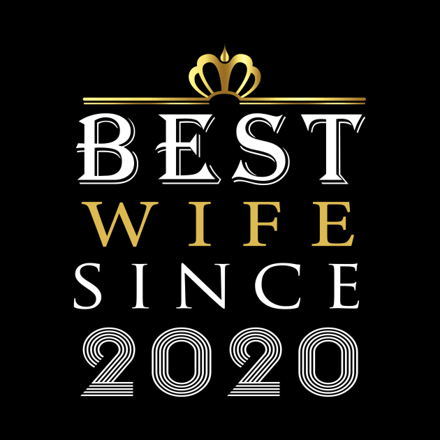 Best Wife Since 2020, 1 ST Anniversary Gift, Married Since 2020, Anniversary wife, Gift for her by Yassine BL