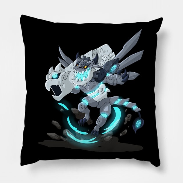 ONYX BRAWLHALLA Pillow by RahmanDG