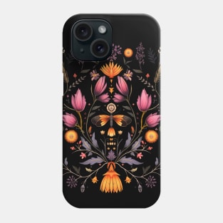 Botanical Folk Art Phone Case