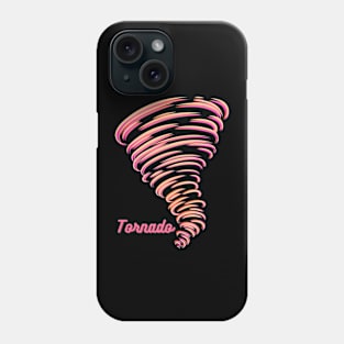 pink tornado Phone Case