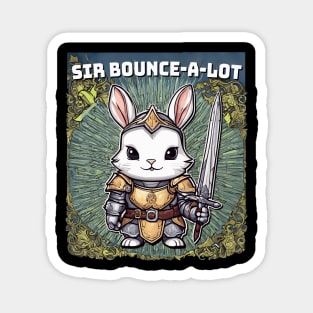 Sir Bounce-a-Log Magnet