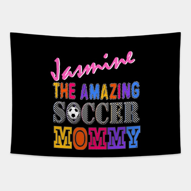 Jasmine Soccer Mom Tapestry by  EnergyProjections