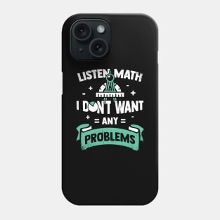 Math Teacher Mathematics Gift Phone Case