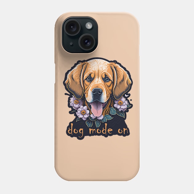 Dog Mode On Phone Case by AxAr