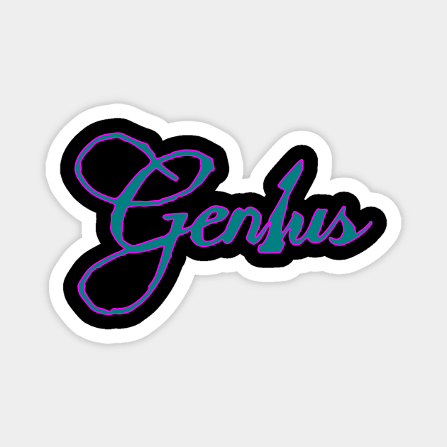 genius Magnet by Oluwa290