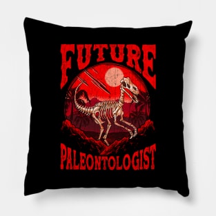 Future Paleontologist Dinosaur Obsessed Dinosaur Pillow