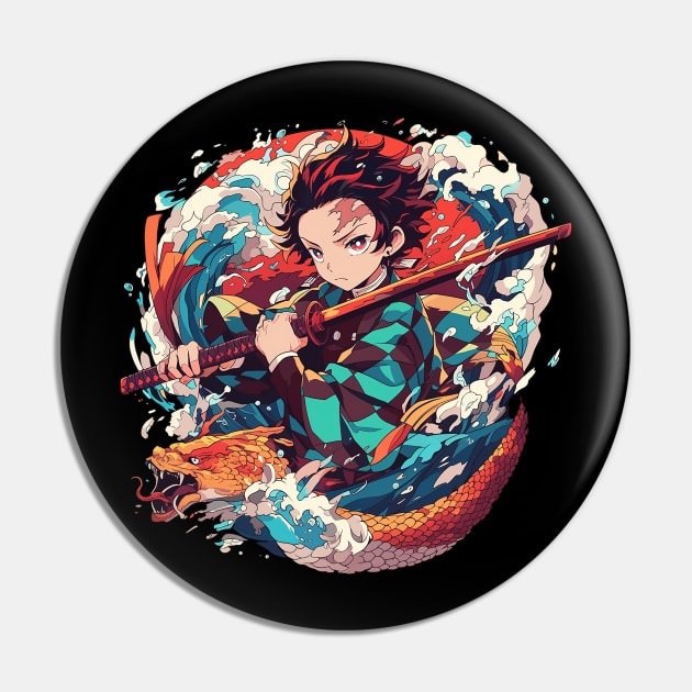 tanjiro Pin by peterdoraki