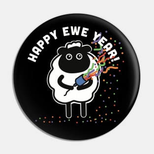 Happy Ewe Year Pin