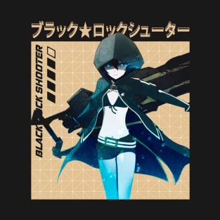 Battlefield of Emotions The Black Rock Shooter Saga Unleashed T-Shirt