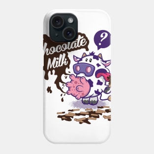 Chocolate Milk by Squinked Phone Case