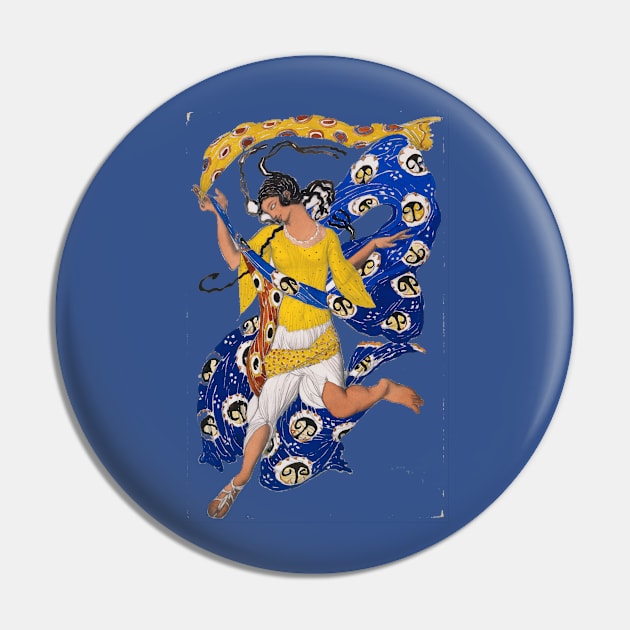 Dancer Pin by indusdreaming