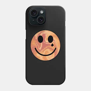 Orange Smiley Phone Case