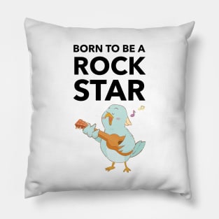 Born To Be A Rock Star Pillow